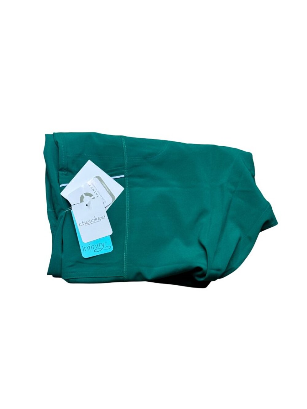 Cherokee Infinity Petite 2XL Scrub Pants Green  Joggers Elastic Ankle NEW w Tags